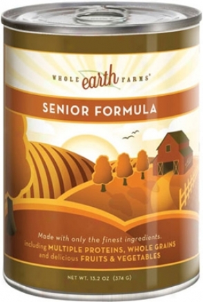 Merrick Whole Earth Farms Can Dog Senior 13.2 Oz