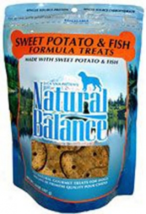 Natural Balance Lit Dog Treat Fish 14 Oz 12 Pack