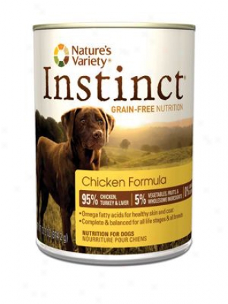 Nature's Variety Instinct Cn Dog Duck 13.2 Oz