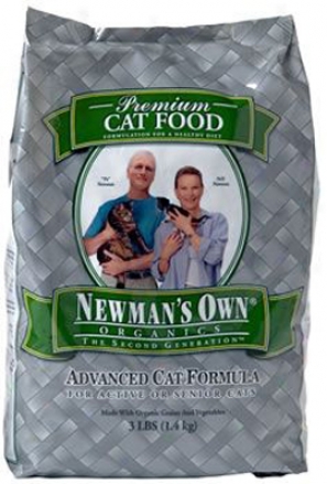 Newman's Own Organics Advanced Dry Cat Food 4.75 Lbs