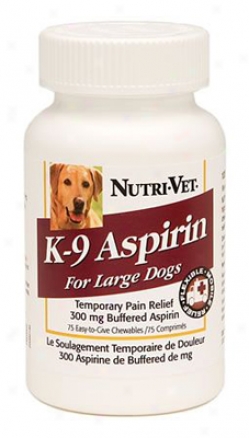 Nutri-vet K-9 Aspirin Small Dog 100 Chewable Tablets