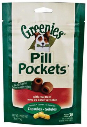 Pill Pockets Dog Treats Duck Large 6.6 Oz