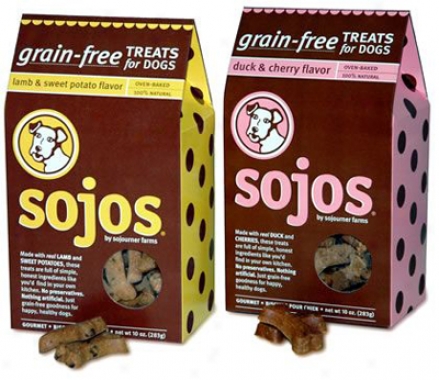 Sojos Grain-free Treats Lamb & Sweet Potato 10 Oz