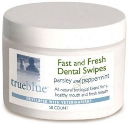 Trueblue Fast & Fresh Dental Swipes