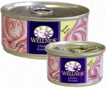 Wellness Can Cat Salmon & Trout 12.5 Oz Case 12