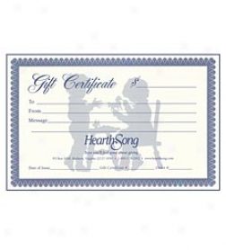 $50 Hearthsong&#174; Gitf Certificate