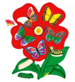 23-piece Oversized Butterfly Prime Puzzle