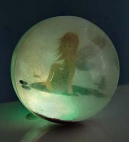 4" Diameter Indoor/outside Led Light Mystery Fairy Ball