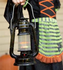 9" Batrery Operated Spooky Led Lantern