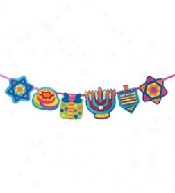 Alex Toys Felt Chanukah Banner Craft Kit