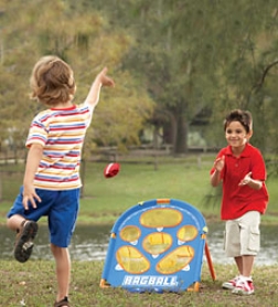 Bagball Game With 6 Beanbags And 32" Reversible Board