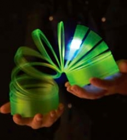 Btatery Operated Color-changing Light-up Slinky