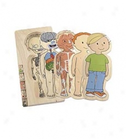 Boy's Your Body 5-layer Puzzle