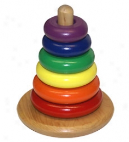Classic Wooden Rocking Color Cone