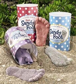 Colorful Sandy Foot Casting Kit