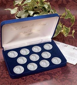 Finish Susan B. Anthony Dollar Coin Collector Set