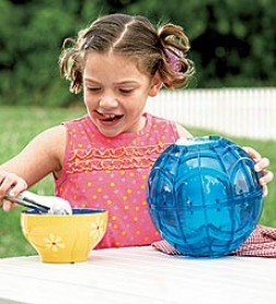 Blue Play And Freeze Ice Cream Maker