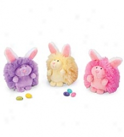 Fluffy Easter Puffs, Set Of 3