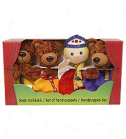 Goldilocks And The Three Bears Puppet Gift Set