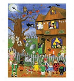 Halloween Trick-or-treat Countdown Calendra