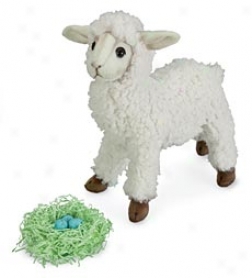 Handcrafted Fleece Miniature Lamby