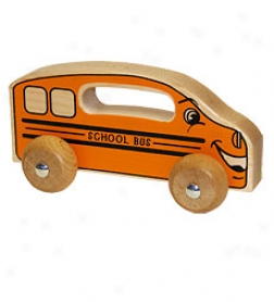 Handeez Classic Wooden School Bus