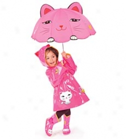 Kidorable Kitty Rain Jacket