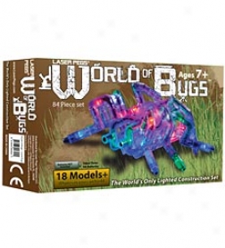 Laser Pegs World Of Bugs Set