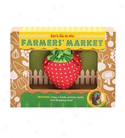 Let's Go To The Farmers Market Kit With Booklet, Activity Cards, And Reusable Tote Sack