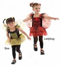 Little Ladybug Or Glitter Bee Costumes