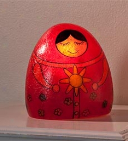 Matryoshka Russian Doll Lamp