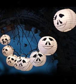 Mr. Bones Halloween String Lights