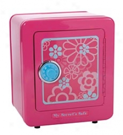 My Secret Steel Pink Safe With Alarm