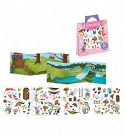 Peaceable Kngdom Fairyland Sticker Fun! Reusable Sticker Set