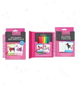 Pet Fashion Mini Sketch Book