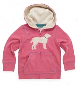 Scallop Labs Girls' Zip-up Hoodie By Hatley