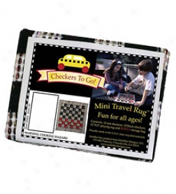 Portable Classic Checkers To Go