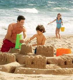 Sand Castle Kit With Forms And Tools