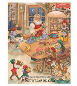 Santaa's Toy Shop Chocolate Advent Calendar