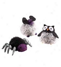 Set Of 3 The dead of night Madness Halloween Plush Gund Beanbag Critters