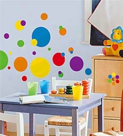 Stud Of 31 Lots Of Dots Wall Stickers
