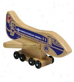 Solid Wooden Presidential Airplane