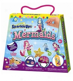 Sparkleups&#174; Mermaids Repositionable Stickers Set