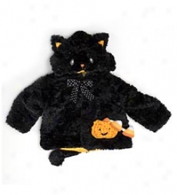 Spooky Boo-tique Black Cat Infant Coat By Gund