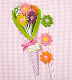 Sweet Bunch 5-piece Lollipop Flowe5 Bouqust