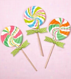 Swirly Whirly Lollipops Gift Pack, Set Of 3