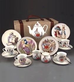 Tea Set In Suitcase