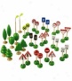 34-piece Wheel Town Traffic Signs, Trees, And Lights Combo