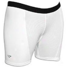 3n2 Slider Shorts - Womens - White