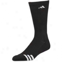 Adidas 3-strip e3 Pack Crew Sock - Mens - Black/white